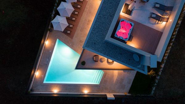 Villa Perla with swimming pool and whirlpool