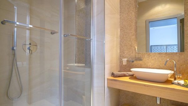 Seafront Villa Prova 1 with a sea view, indoor & outdoor pool on Krk