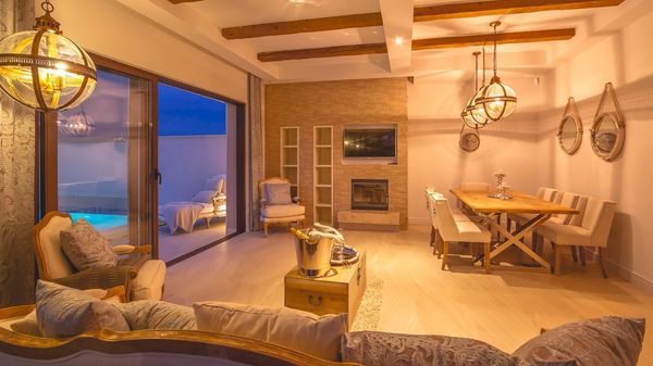 Seafront Villa Prova 1 with a sea view, indoor & outdoor pool on Krk