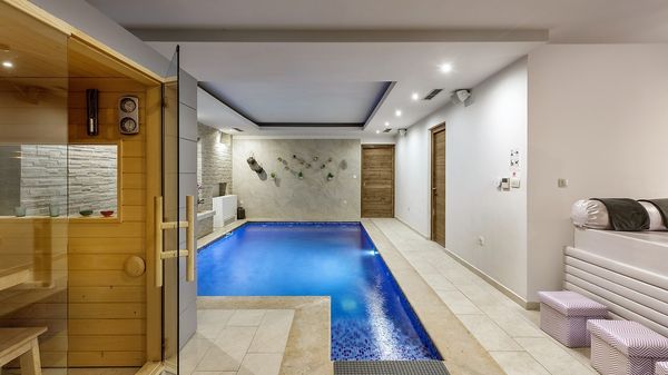 Seafront Villa Prova 1 with a sea view, indoor & outdoor pool on Krk