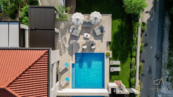 Seafront Villa Prova 1 with a sea view, indoor & outdoor pool on Krk