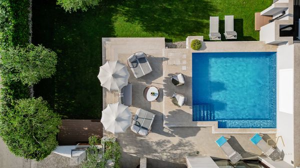 Seafront Villa Prova 1 with a sea view, indoor & outdoor pool on Krk