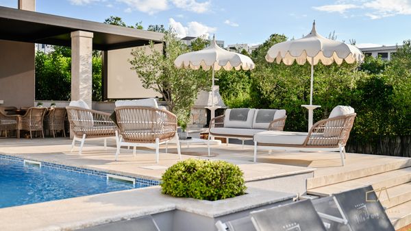 Seafront Villa Prova 1 with a sea view, indoor & outdoor pool on Krk