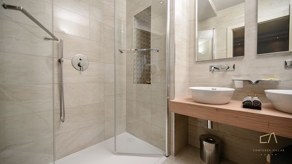 Seafront Villa Prova 1 with a sea view, indoor & outdoor pool on Krk
