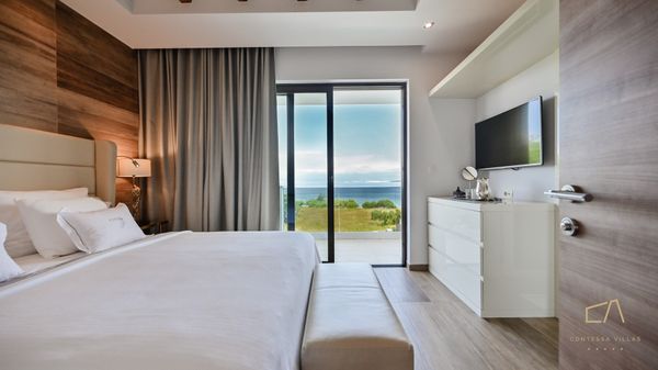 Seafront Villa Prova 1 with a sea view, indoor & outdoor pool on Krk