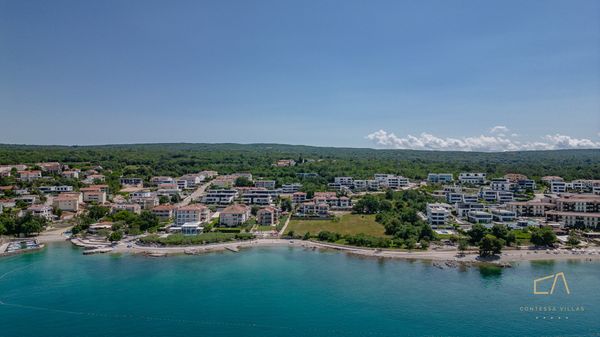 Seafront Villa Prova 1 with a sea view, indoor & outdoor pool on Krk