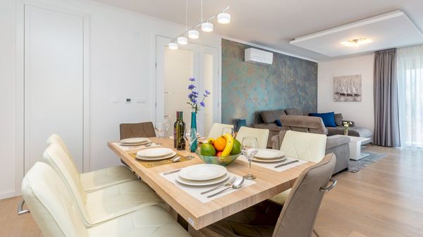 Stone house Villa Roko with a sea view and an outdoor pool on Krk