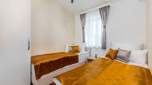 Stone house Villa Roko with a sea view and an outdoor pool on Krk