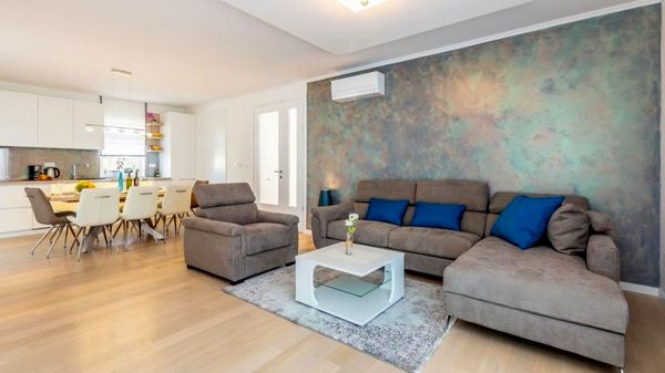 Stone house Villa Roko with a sea view and an outdoor pool on Krk