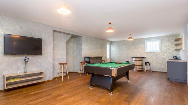 Stone house Villa Roko with a sea view and an outdoor pool on Krk