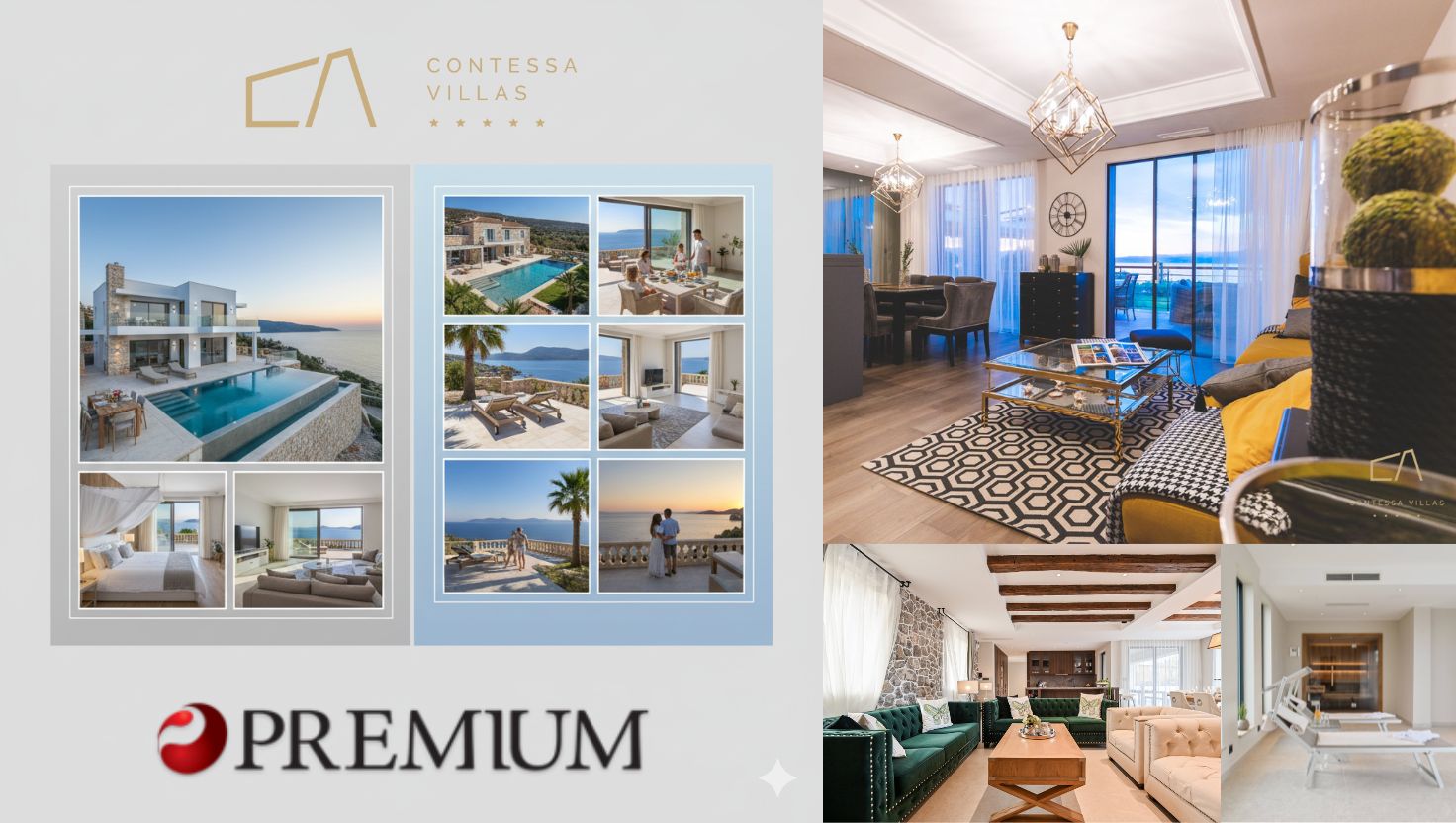 Contessa Villas - Property management service for luxury real estate on Island of Krk.