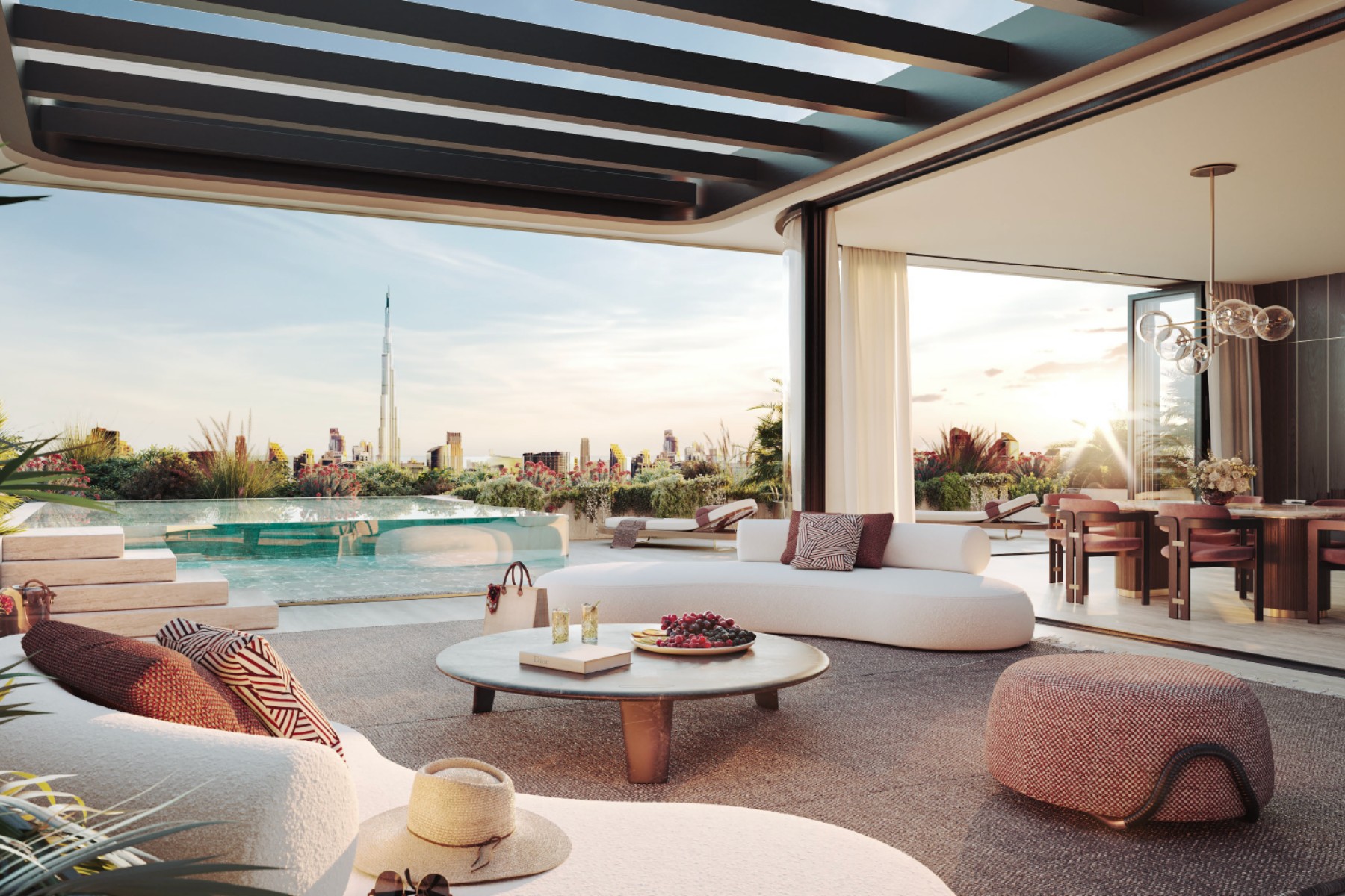 Dubai interijer investicijskog projekta